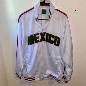 Men’s Mexico jacket white sz L